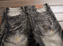Embroider Straight Pants Men's Ripped Jeans Mid Waisted Jeans